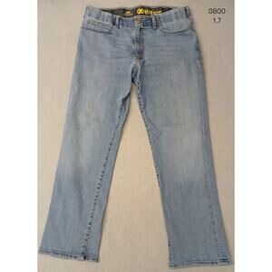 Lee Modern Series (32x30) Men's Straight Fit Tapered Leg Blue Denim Jeans